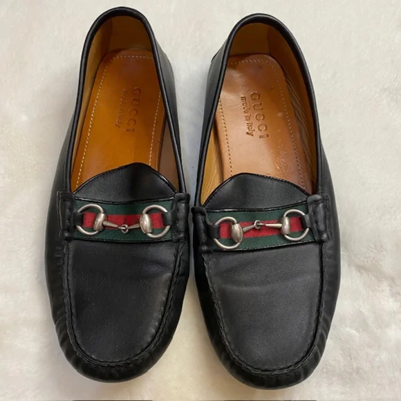 Gucci Leather GG Loafers Gucci Size Men\'s 6.5 US 7.5 Made In ITALY Gucci Men main image 3